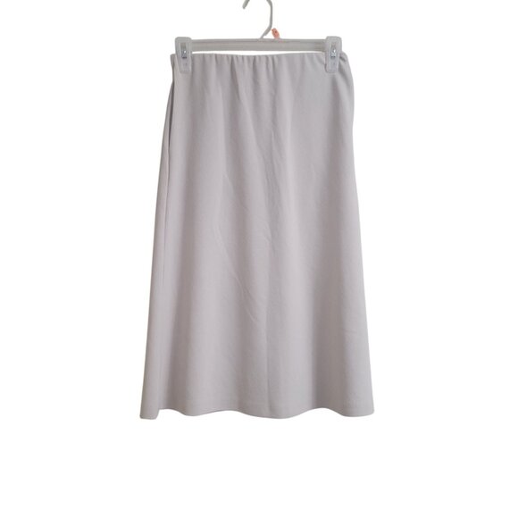 NEW OGL MOVE A-Line Skirt With Pockets Side Zipper Morning Mist Beige XS - Picture 3 of 16